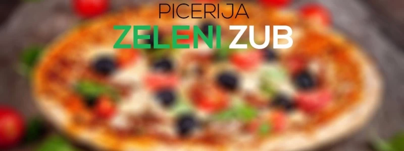 Zeleni zub pozadina