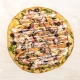 Pizza šalát lososový