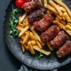 Punjeni rolovani raznjici (Svinjetina)