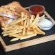 Kids Fried ham sandwich