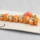 Tobiko tartar salmon