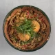 Salmon noodles