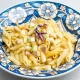 Pasta ćuretina, tikvice, dimljeni sir