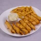 Tahitos con pollo grande