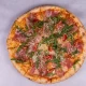 Prosciutto pizza