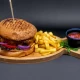 Klasik burger double