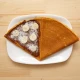 Nutella, banana, kokos