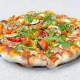 Vegetariana pizza velika
