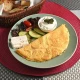 Omlet sa pršutom i sirom/  omelette with prosciutto and cheese