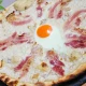Pizza carbonare 24cm