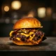 Smoke BBQ double burger