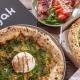 Bandiera d'italia Bosiljka pizza, Quattro Formaggi pizza i Margherita