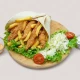 Crunchy chicken wrap