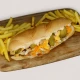 Chicken cheese sendvič