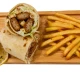 Posni Riblji Wrap